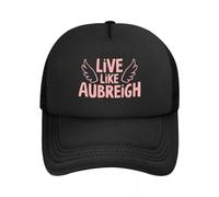 LYLQSSYS Baseball Caps Live Like Aubreigh T Shirt Aubreigh Wyatt and Bullying Awareness Mesh Hats Fashion Quality Adult Hats Gift