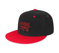 LYLQSSYS Cannibal Corpse Death Metal Band Baseball Cap Men Butchered Skull Tomb Snapback Hat Hip Hop Sunshade Cap Outdoor Gift