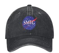 LYLQSSYS Smegs Logo Washed Baseball Cap Red Dwarf Funny Vintage Hip Hop Hats Summer Female Male Outdoor Gym Design Baseball Caps Gift