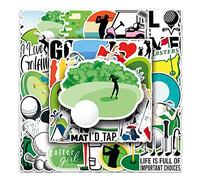 LYLSDSB 50 Pcs Golf Stickers, Trendy Waterproof Vinyl Stickers for Laptop, Water Bottle, Skateboard, Phone, Computer, Scrapbook, Motorcycle, Car, Bike, Luggage, Kids, Adults