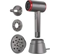 Lylux Cordless Hair Dryer-Rechargeable Battery Hair Dryers Portable-for Travel Camping Beach Blackout-Low-Heat Hair Care Wireless Blow Dryer-110,000 RPM Brushless Motor-88W Fast Charging