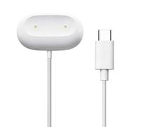 LYLXGHYHP Home Desk Backup Power Cable for Wearable Device, White TYPE C | 100 Cm Cradle with 2 Gold Pins, Replacement Cord Use