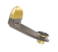 LYLXGHYHP Portable Folding Projector Wall Stand Holder, Coffee gold | Wall Hanging Bracket with Flexible PTZ and Foldable Designing for Home Cinemas and Aluminum Alloy Display Rack