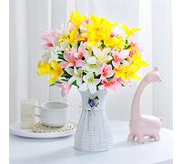 LYLXSF Artificial Flowers Plants Green Bonsai Pot Plants Fake Flower Potted Ornaments for Home Decoration Craft Plant Decorative 1pcs (Color : B)