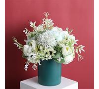 LYLXSF Artificial Flowers Vintage Bride Holding Fake Flower Home Wedding Decoration Accessories (Color : B)