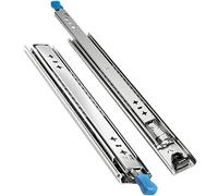 LYLXSF Heavy Duty Drawer Runners Heavy Duty Drawer Runners With Lock 1000mm 1200mm 1400mm 1500mm Full Extension Ball Bearing Drawer Slide 240kg 1 Pair (Size : 400mm/16inch)