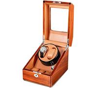 LYLXSF Watch Winder Box for 2+3 Automatic Watch Solid Wood Watches Storage Box Supports USB Charging Silent Motor for Men Women Gift Accessories, a,
