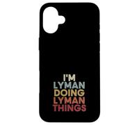 Lyman Name Lyman Personalized Name First Given Case for iPhone 16 Plus