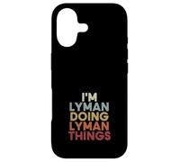 Lyman Name Lyman Personalized Name First Given Case for iPhone 17