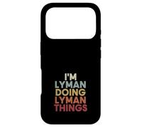 Lyman Name Lyman Personalized Name First Given Case for iPhone 17 Pro