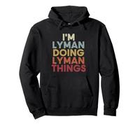 Lyman Name Lyman Personalized Name First Given Pullover Hoodie