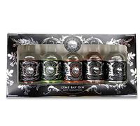 Lyme Bay 5-Piece Miniature Gin Gift Box, 5 cl