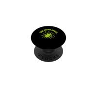 Lyme Disease Fighter Tick Infection Awareness Lime Green PopSockets Adhesive PopGrip