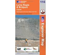 Lyme Regis and Bridport: Sheet 116 (OS Explorer Map)