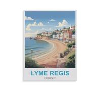 Lyme Regis Dorset，Jigsaw Puzzle 1000 Piece Game Artwork Travel Souvenir（50x70cm）-GT5