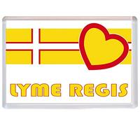Lyme Regis - Love Dorset - Jumbo Fridge Magnet/Magnets