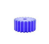 LYMFE Industrial helical Gear 1pcs 54T-100T 1.5M Blue Nylon Spur Gear 54 55 56 58 60 62 64 65 66 68 70 72 75 80 90 100 Teeth Plastic Flat Plane Drive Gears (Size : 55 Teeth (Bore 8mm))