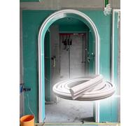 LYMGRZ Flexible Wall Trim Doorway Arch Molding, Premade Arch Kit Door Arch Moulding for Door Frame, Interior Curved Frame Half Circle Doorway for Decor Home(W 7cm(2 3/4"),L8m/26.2ft)