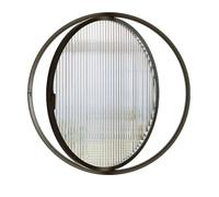 LYMGRZ Round 360° Rotatable Ventilation Windows With Handles Replacement Basement Windows The Circular Window Can Rotate 360° For Sheds, Chicken Coops, Greenhouse And Restaurant(Black,90CM)