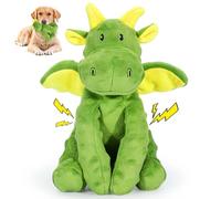 LYMIN Squeaky Plush Dog Toy with Crinkle Paper - Indestructible Interactive Teething Toys for Small & Medium Breed Dogs - Gift for Christmas Birthday