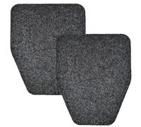 LYMOI 2 Pack Urinal Mats, Non Slip Urinal Floor Mats, Water Absorption Floor Urinal Pads, Non-Slip Rubber Backing Commercial Splash Mats for Men Bathroom Restroom Office Toilet (17Inch x20.5Inch)
