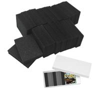 LYMOI 20 Pcs Foam Card Dividers, Card Dividers for Storage Boxes, High Elasticity Multifunction Shock Absorbing Card Sponge Separators Inserts for Storage Boxes Games Sports Cards Protection (20 Pack)