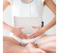 LYMOI Abdominal Surgery Pillow with Pocket, Hysterectomy Pillow Post Surgery, Hysterectomy Recovery Must Haves, Recovery Pillow Gifts for Tummy Tuck C-Section Surgery, Ice/Hot Pack Not Included (Gray)