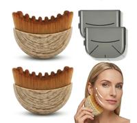 Lymph Face Brush, Pack of 2, Face Brush, Lymphatic Drainage Massage Brush, Lymphatic Brush, Face Lymphatic