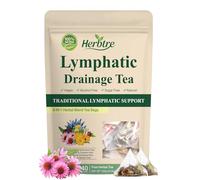 Lymph System Support Supplement - Lymphatic Cleanse & Detox - Lymphatic Drainage Herbal Supplement with Dandelion Extract - Reduce Swelling and Cleanse Lymph - Caffeine Free & Vegan, 40 Bags