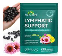 Lymph System Support Supplement,Lymphatic Drainage Softgels,Supports Fluid Balance & Immune System,Reduce Swelling and Cleanse Lymph for Men and Women,240 Capsules