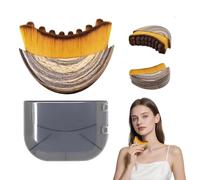 Lymphatic Contour Face Brush, 1Pcs Lymphatic Drainage Massager for Face, Contour Brush for Chin and Jawline Sculpting, Ergonomically Designed, Skin-Fitting Facial Massage Tool