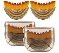 Lymphatic Contour Face Brush,2PCS Lymphatic Drainage Massager,Lymphatic Face Brush Ergonomically Designed to Fit The Skin Precisely Relieve Fatigue(2PCS)