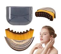 Lymphatic Contour Face Brush,Contour Face Brush for Lymphatic Drainage,Dry Lymphatic Drainage Massager,Ergonomically Designed to Fit The Skin Precisely