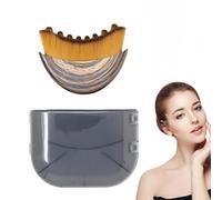 Lymphatic Contour Face Brush, Contour Face Brush for Lymphatic Drainage, Ergonomically Designed to Fit The Skin Precisely, Enough for Daily Use