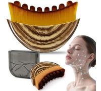 Lymphatic Contour Face Brush,Contour Face Brush for Lymphatic Drainage,Lymphatic Brush Chin & Jawline Sculpting,Fits to The Skin to Relieve Fatigue(1 Pcs)