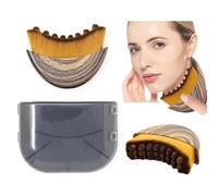 Lymphatic Contour Face Brush, Dry Brushing Face Brush, Lymphatic Drainage Massager for Face, Chin & Jawline Sculpting, Portable Facial Tool, Fit The Skin,Reduce Puffiness for Daily Us, with Box