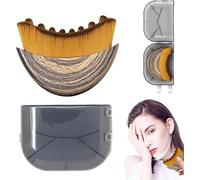 Lymphatic Contour Face Brush,Dry Brushing Face Brush,Lymphatic Drainage Massager for Face,Chin & Jawline Sculpting,Ergonomically Designed to Fit The Skin Precisely and Relieve Fatigue (2 Pcs)