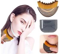 Lymphatic Contour Face Brush,Dry Brushing Face Brush, Lymphatic Drainage Massager for Face,Ergonomically Designed,Chin&Jawline Sculpting,Fit The Skin Precisely,Self Care&Relieve Fatigue (1 Pcs)