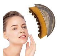 Lymphatic Contour Face Brush - Ergonomic Lymphatic Drainage for Chin & Jawline Sculpting, Face Dry Brush with Precise Skin Fit - Relieve Fatigue, Enhance Cleansing for Effective Contouring