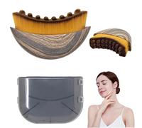 Lymphatic Contour Face Brush, Ergonomic Lymphatic Drainage for Chin & Jawline Sculpting, Face Dry Brush, Relieve Fatigue, Enhance Cleansing for Effective Contouring Gentle Enough for Daily Use