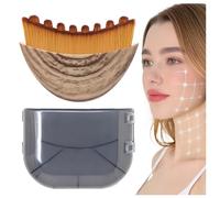 Lymphatic Contour Face Brush for Lymphatic Drainage,Dry Lymphatic Drainage Massager,Ergonomically Designed to Fit The Skin Precisely