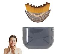 Lymphatic Contour Face Brush, Lymphatic Brushing, Dry Brushing Face Brush, Chin & Jawline Sculpting, Fit The Skin Precisely and Relieve Fatigue (1pc)