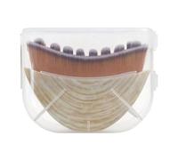 Lymphatic Contour Face Brush, Lymphatic Drainage Brush, Facial Dry Brushing Brushes with Ergonomic Design, Designed for The Face Gentle Enough for Daily Use (02-Beige with case)