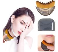 Lymphatic Contour Face Brush，Lymphatic Drainage Massager Brush For Face,Body Brushes,Ergonomically Designed to Fit The Skin Precisely，Anti-Puffiness, Detox & Lift, Improves Skin Glow (1PC)