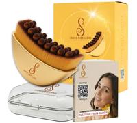 Lymphatic Contour Face Brush, Lymphatic Drainage Massager for Face Soft Dry Brushing tool