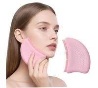 Lymphatic Contour Face Brush, Silicone Facial Massage Tool for Puffiness & Relaxation, Daily Face and Neck Care Brush for Skin Lymphatic for Drainage