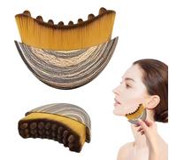 Lymphatic Contour Face Brush Soft Bristle Facial Dry Brush