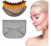 Lymphatic Contouring Face, Lymphatic Drainage Brush, Dry Brushing Facial Brush for Face, Chin and Jawline Sculpting Portable Facial Tool Adheres to Skin to Reduce Puffiness (1pcs)