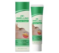 Lymphatic DetOx Bal Cream, Natural AnTi Swelling Creams, Lymph Cream, with Light Cooling Formula, Non-Greasy, Smoothing Care Cream for Legs, 20 g, for Travel, Home, Camping Use