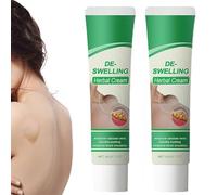 Lymphatic Detox Herbal Cream, Lymphatic Cream, Natural Anti Swelling Creams For Legs, Fast Anti Cellulite Soothing Lotion (2pcs)